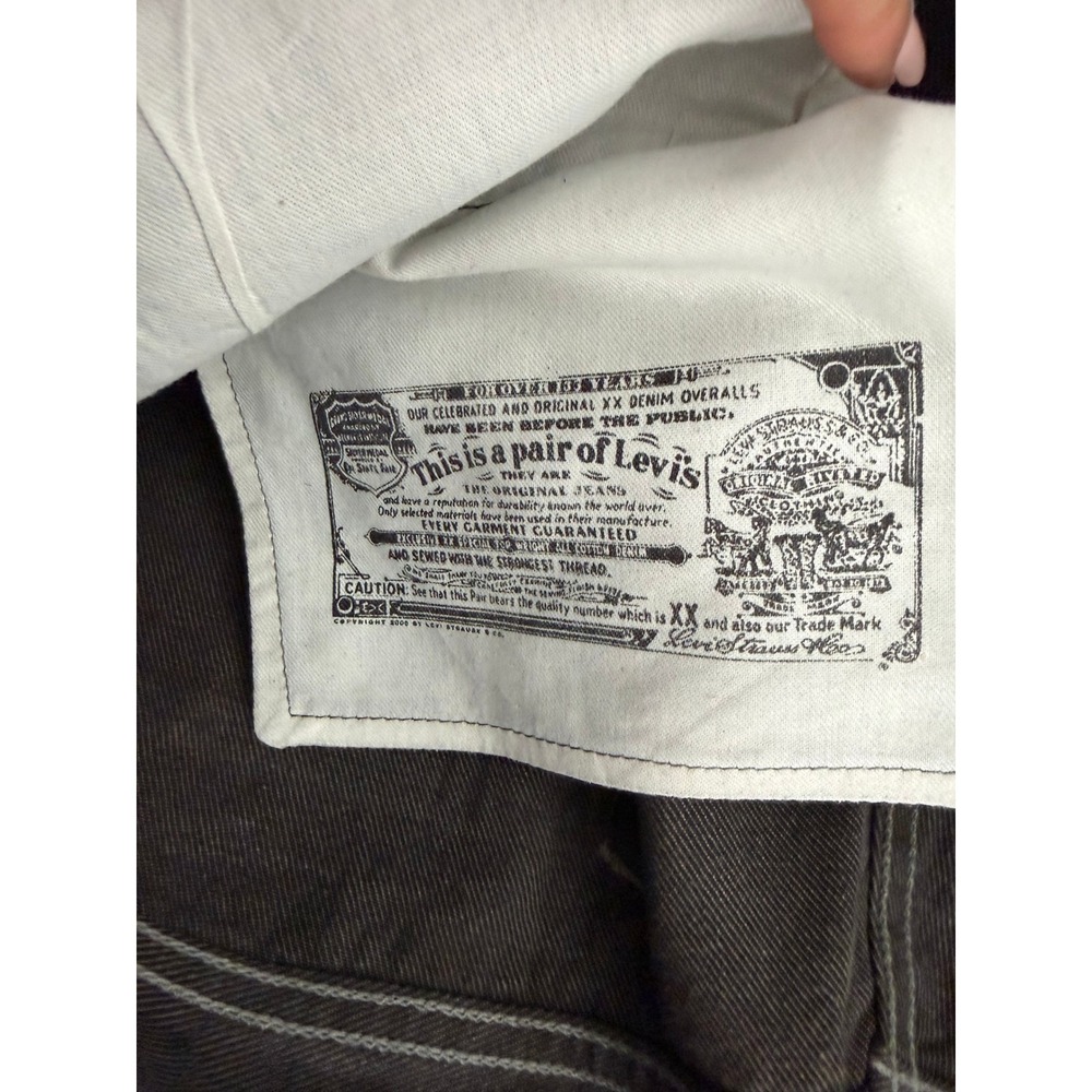 Levi's 501 Original Fit Jeans - Brown Denim - Size 42x32 - Picture 8 of 16